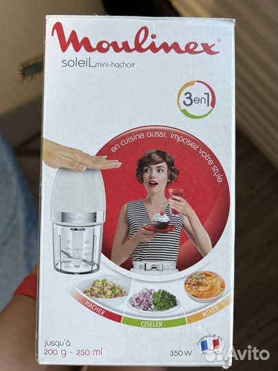 Мини чоппер (moulinex dj360a10)