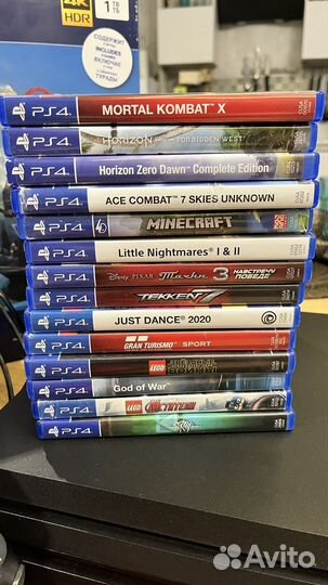 Sony PS4 Pro 1 Tb + Sony VR + 14 игр