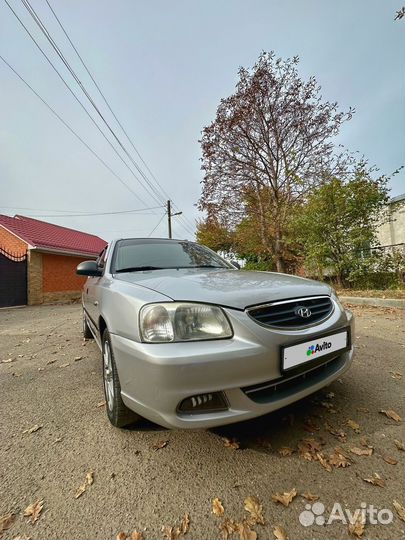 Hyundai Accent 1.5 МТ, 2006, 247 500 км
