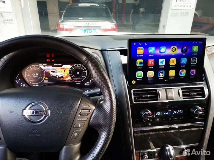 Штатная магнитола Nissan Patrol