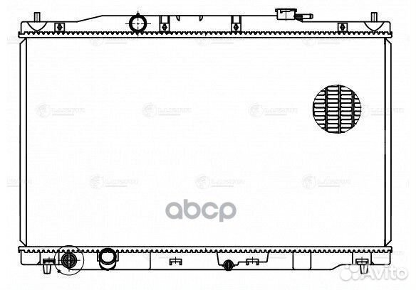 Радиатор honda CR-V 2.4 12- LRc 2315 luzar