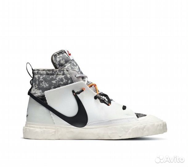 Кроссовки Nike Blazer Mid x readymade White