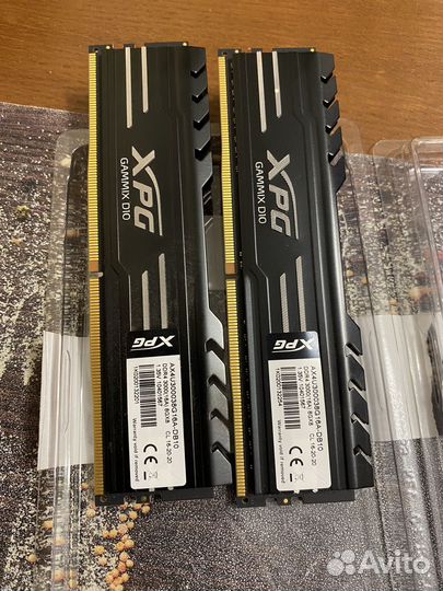 Оперативная память ddr4 8gb xpg gammix duo