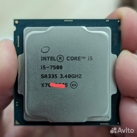 Процессор Intel i5-7500