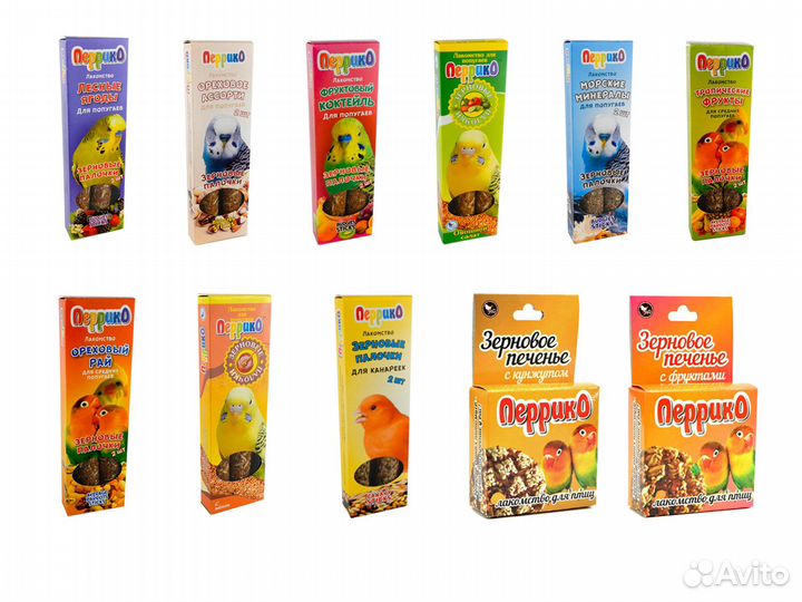 Лакомства для птиц