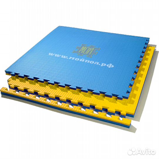 Спортивные будо-маты Татами с зацепом ласточкин хв