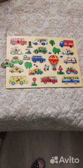 Игрушки деревянные