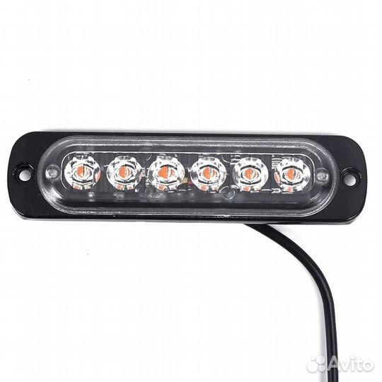 Стробоскоп желтый 12-24V