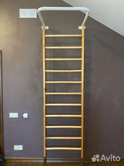 Шведская стенка с турником