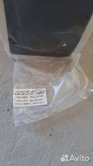 Козырёк на заднее стекло хундай акцент