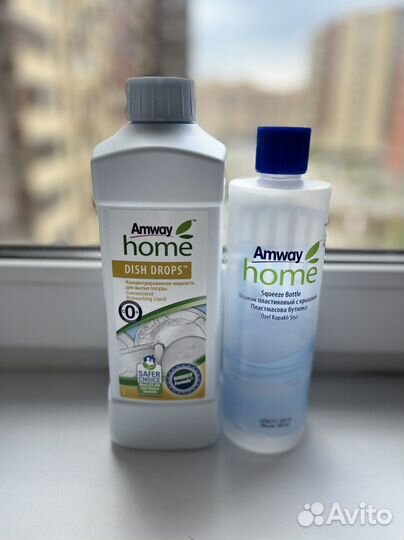 Диш дропс средство для мытья посуды Амвей