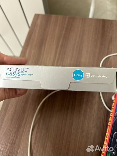 Линзы acuvue oasys -3