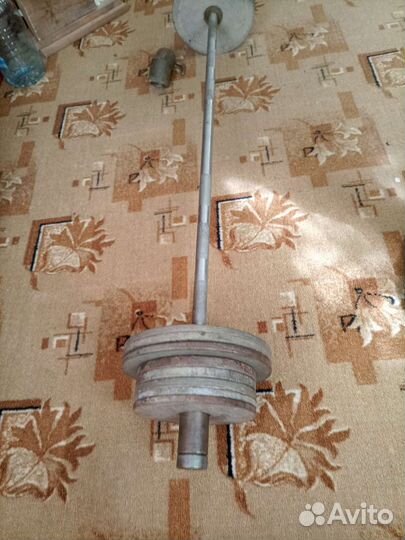 Штанга диски блины гриф