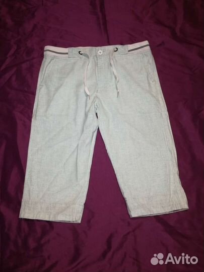Шорты мужские 46р лён