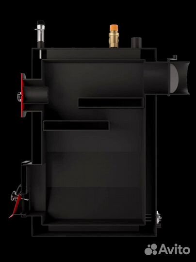 Твердотопливный котёл 65 квт