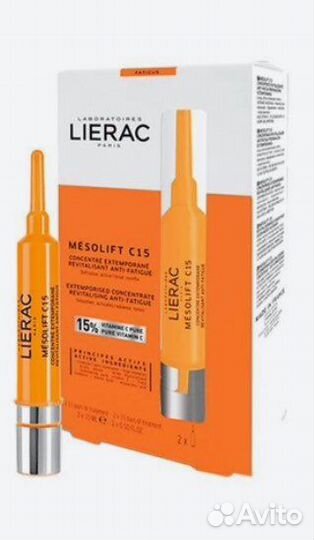Lierac Мезолифт C15 Ревитализирующий концентрат