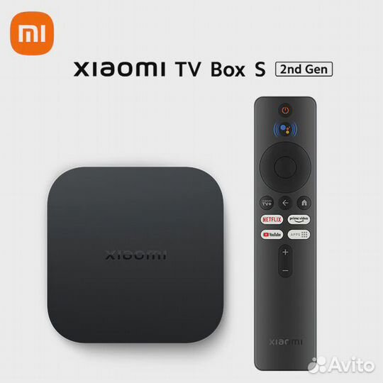 TV приставка Xiaomi Mi Box S 2nd Gen (MDZ-28-AA)