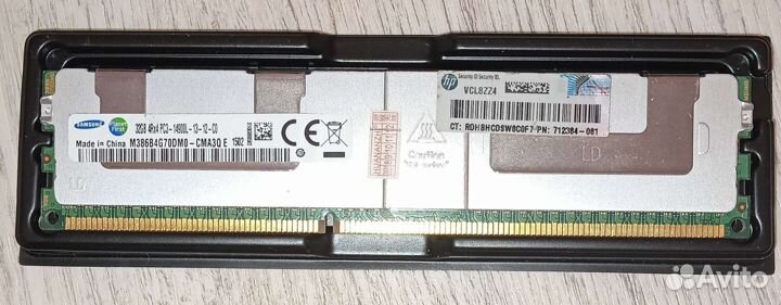 Оперативная память ddr3 32gb ECC Reg (серверная)