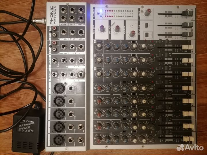 Микшерный пульт phonic mm1705a