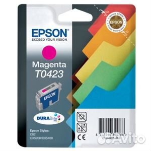 Картридж Epson T0423 Magenta C13T04234010