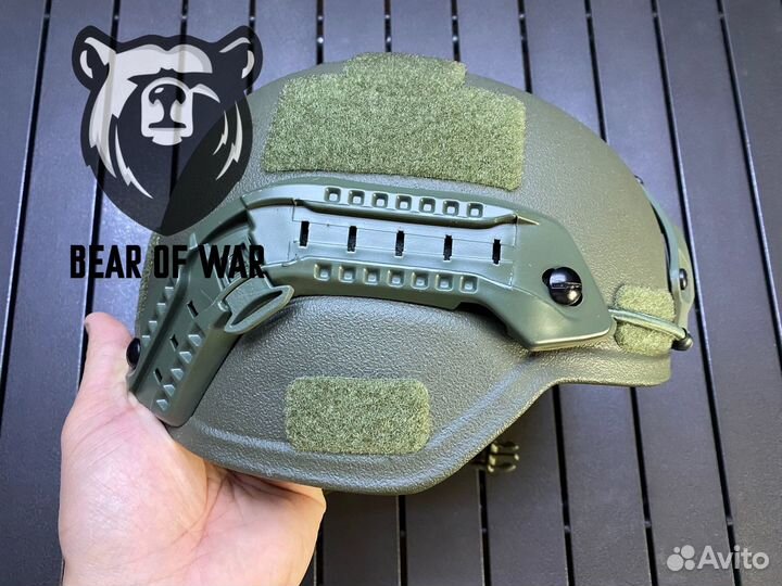 Ушастый кевларовый шлем OPS-Core на Team wendy