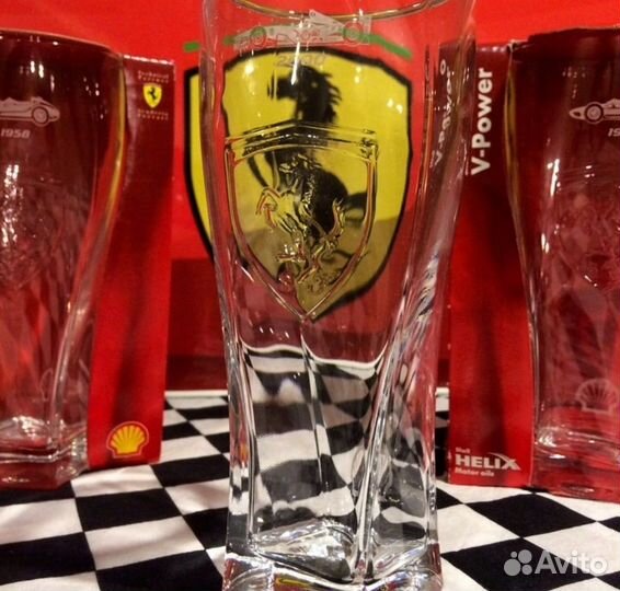 Коллекционные стаканы Scuderia Ferrari