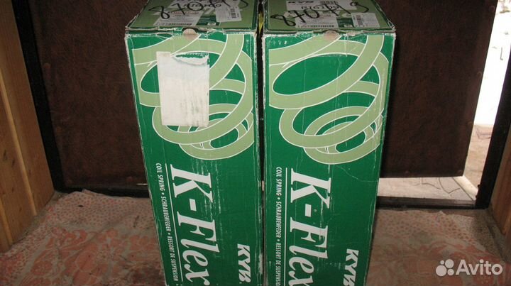 Новые пружины задние хундай лантра