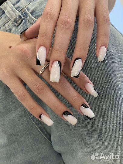 Маникюр с покрытием гель лак