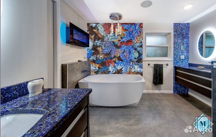 Художественные панно из мозаики на заказ