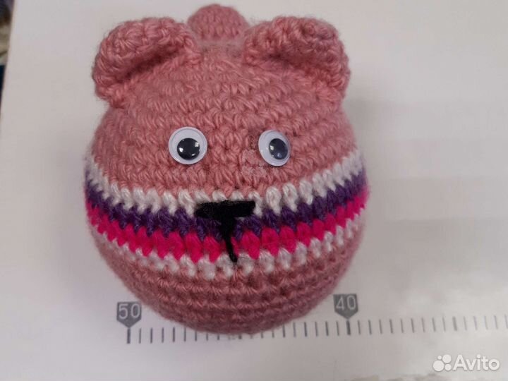 Кот вязаный