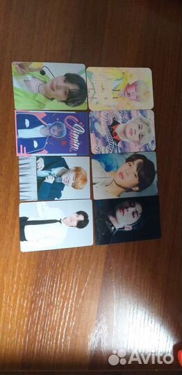 Карты неоф bts, stray kids, enhypen