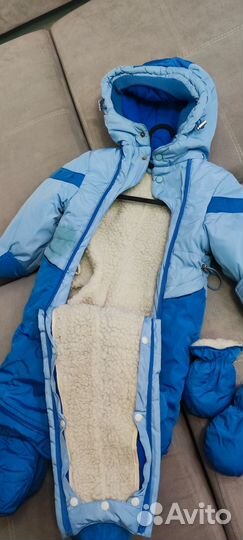 Зимний комбинезон конверт