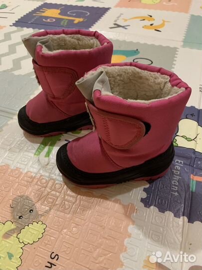 Сапоги зимние для девочки 24