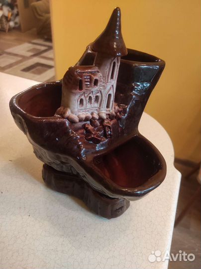 Керамический горшок для минисадика