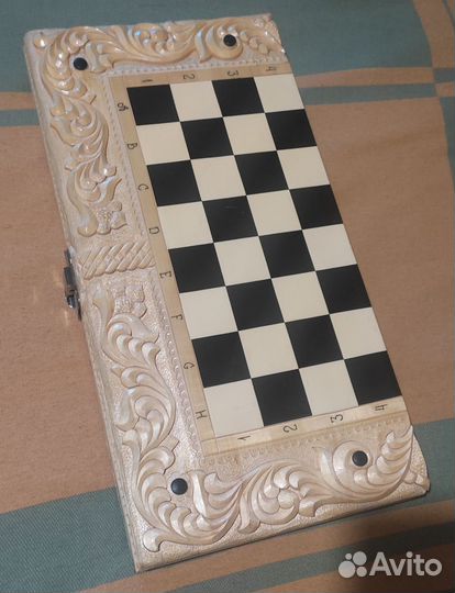 Нарды- шахматы - ручной работы