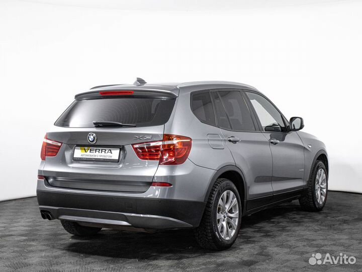 BMW X3 3.0 AT, 2012, 205 306 км