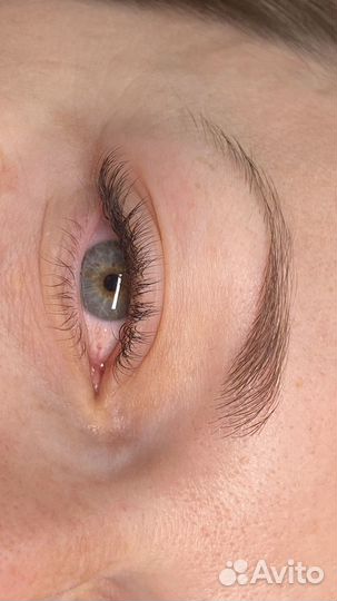 Наращивание ресниц и оформление бровей