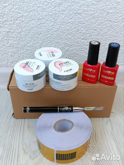 Набор для наращивания ногтей гель лак