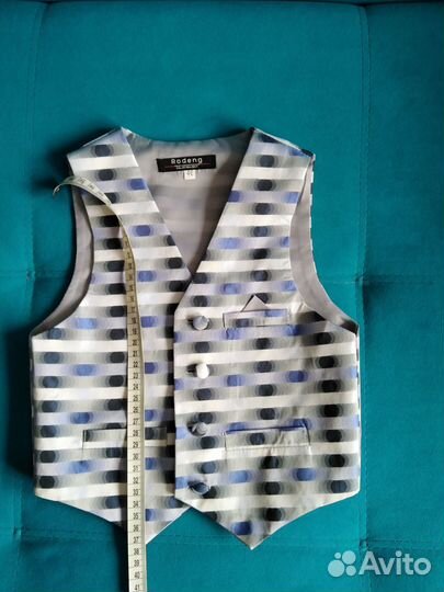 Жилет, брюки, рубашка