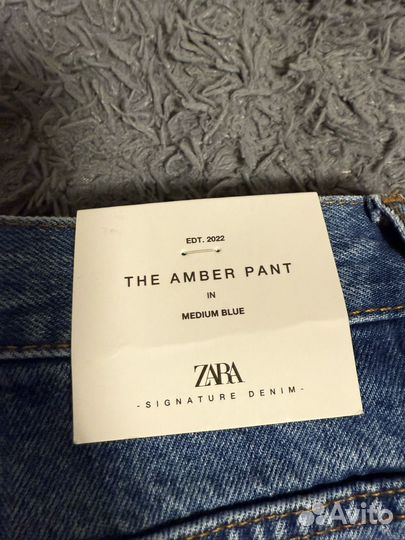 Джинсы zara 38