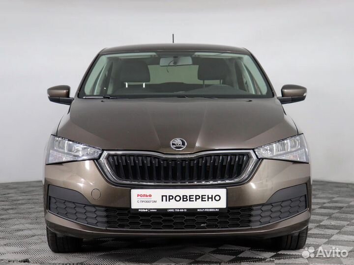 Skoda Rapid 1.6 МТ, 2021, 55 228 км