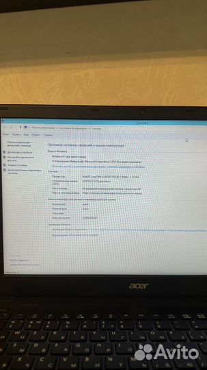 Ноутбук acer