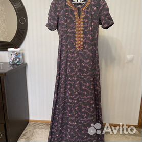 Туркменские платья с бисером