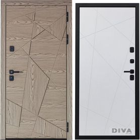 Дверь diva 97/1 2050x860 мм Правая Дуб натуральный