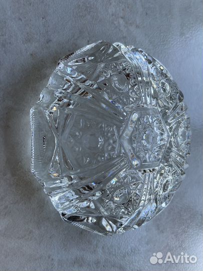 Хрустальная пепельница