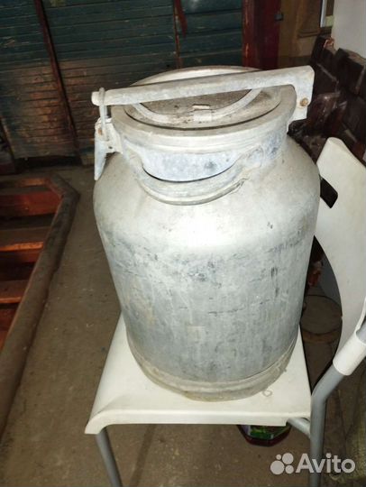 Фляга алюминиевая бу 40л