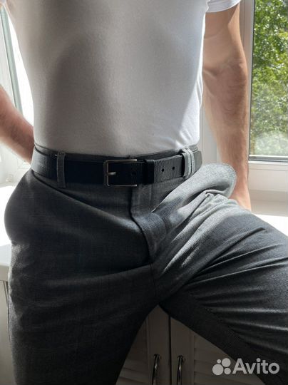 Мужской кожаный ремень