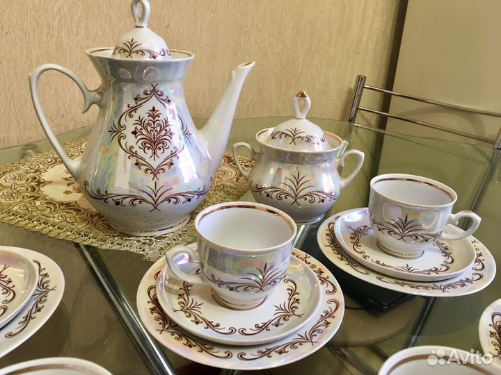 Винтажный фарфоровый сервиз «Версаль» 1983 года