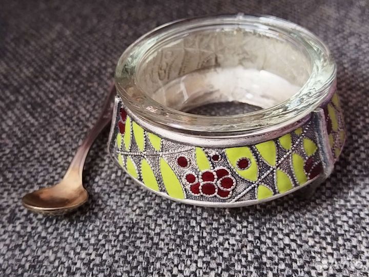 Солонка мельхиор СССР