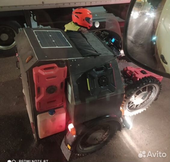 Зимняя коляска для мотоцикла урал\днепр